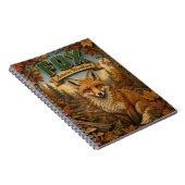 Carnet Renard de la forêt automnale POPCUT (Côté Droit)