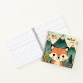 Carnet Renard du solstice – Coucher de soleil dans les te (Intérieur)