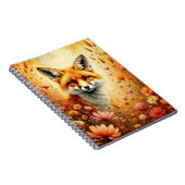 Carnet Renard et Fleurs (Côté Droit)