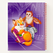 Carnet renard et hibou (Dos)