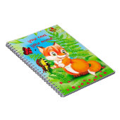 Carnet renard et papillon (Côté Droit)