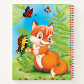 Carnet renard et papillon (Dos)