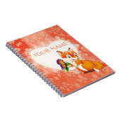 Carnet renard et papillon (Côté Droit)