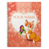 Carnet renard et papillon (Devant)