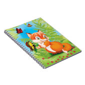 Carnet renard et papillon (Côté Droit)