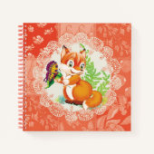 Carnet renard et papillon (Devant)