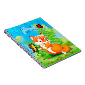 Carnet renard et papillon (Côté Droit)