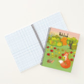 Carnet Renard et tortue dans la forêt (Intérieur)
