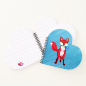 Carnet Renard heureux (Intérieur)