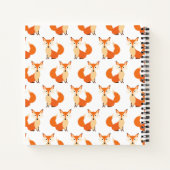 Carnet Renard Kid's Drôle Animaux de la Forêt (Dos)