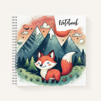Carnet Renard & les pics du coucher de soleil – Un conte 