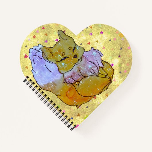 Carnet Renard nommé Dice (Devant)