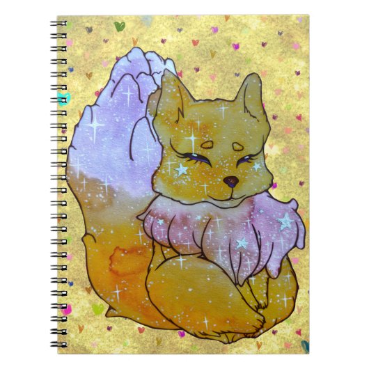 Carnet Renard nommé Dice (Devant)