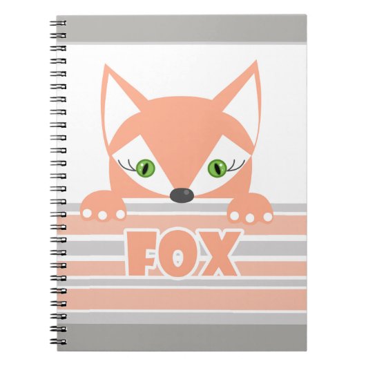 Carnet Renard petit et curieux (Devant)