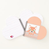 Carnet Renard petit et curieux (Intérieur)