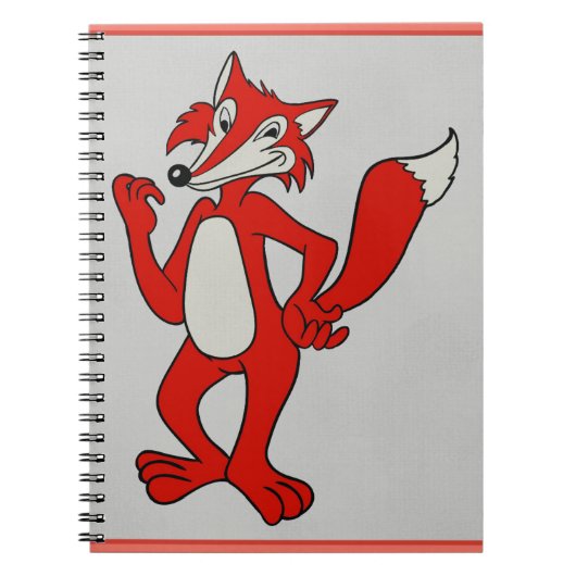 Carnet Renard rouge (Devant)