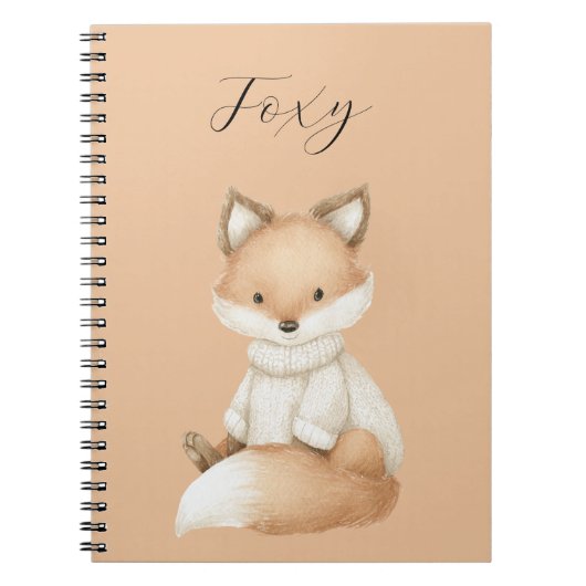 Carnet Renard Rusé (Devant)