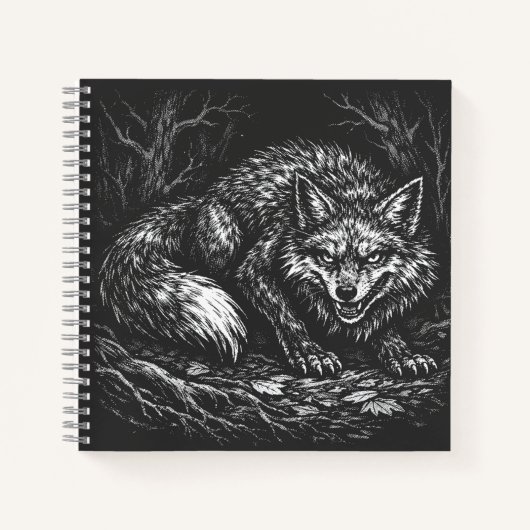 Carnet Renard rusé de la forêt — par BurnsInHell (Devant)