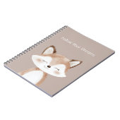 Carnet Renard Suivez Vos Rêves (Côté gauche)