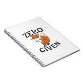 Carnet Renard zéro donné (Côté Droit)