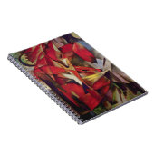 Carnet Renards de Franz Marc, Cubism Abstrait Vintage (Côté Droit)