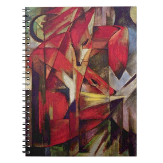 Carnet Renards de Franz Marc, Cubism Abstrait Vintage (Devant)