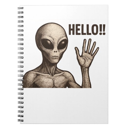 Carnet Rencontre avec Grainy : La salutation des Aliens (Devant)