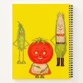Carnet Rencontrez les légumes (Dos)