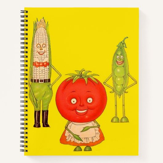 Carnet Rencontrez les légumes (Devant)