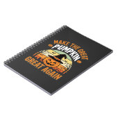 Carnet Rendez La Citrouille Grande Encore Design Hallowee (Côté gauche)