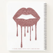 Carnet Rendez-vous de maquillage de Parties scintillant r (Dos)