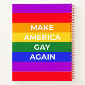 Carnet Rendre l'Amérique homosexuelle (Dos)