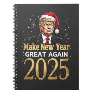 Carnet Rendre sa grandeur au Nouvel An 2025 Trump inaugur
