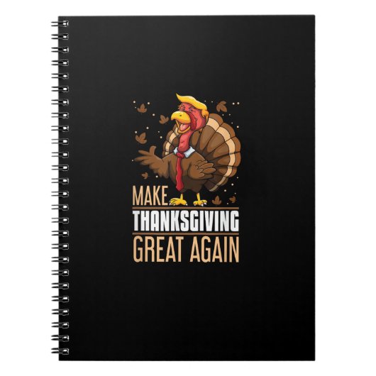 Carnet Rendre Thanksgiving grand encore drôle Turquie Tru (Devant)