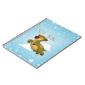 Carnet Renne volant de Noël (Côté gauche)