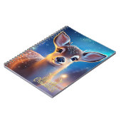 Carnet Renneau avec voeux de Joyeux Noël (Côté gauche)