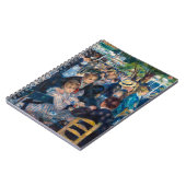 Carnet Renoir - Danse au Moulin de la Galette (Côté gauche)