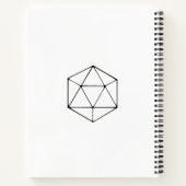 Carnet Renseignement des donjons et dragons (Dos)