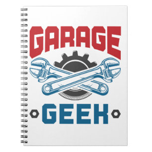 Carnet Réparation du véhicule mécanique du Geek de gar