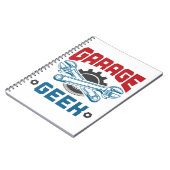 Carnet Réparation du véhicule mécanique du Geek de garage (Côté gauche)