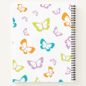 Carnet Répéter le motif papillon (Dos)