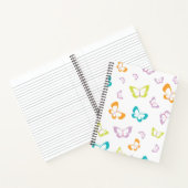 Carnet Répéter le motif papillon (Intérieur)