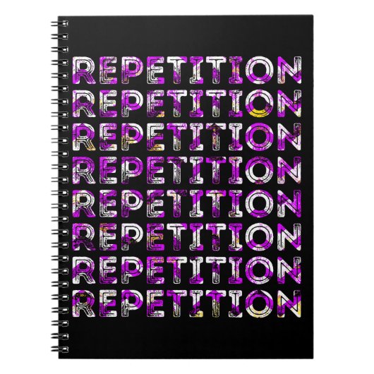 Carnet Répétition (Devant)