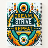 Carnet Répétition de la bande de rêve (Dos)