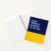 Carnet Répliques à utiliser quand les hommes me disent de (Intérieur)
