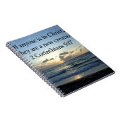 CARNET RÉPONSE 2 CORINTHIENS 5:17 OCEAN SLEVER (Côté Droit)