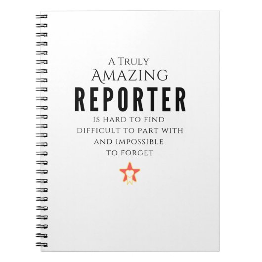 Carnet Reporter (Devant)