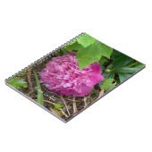 Carnet Repose de la pivoine rose (Côté gauche)