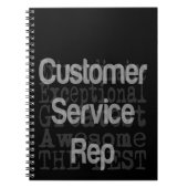 Carnet Représentant du service à la clientèle Extraordina (Devant)