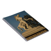 Carnet Reproduction d'une de l'originall de deux "chevaux (Côté Droit)